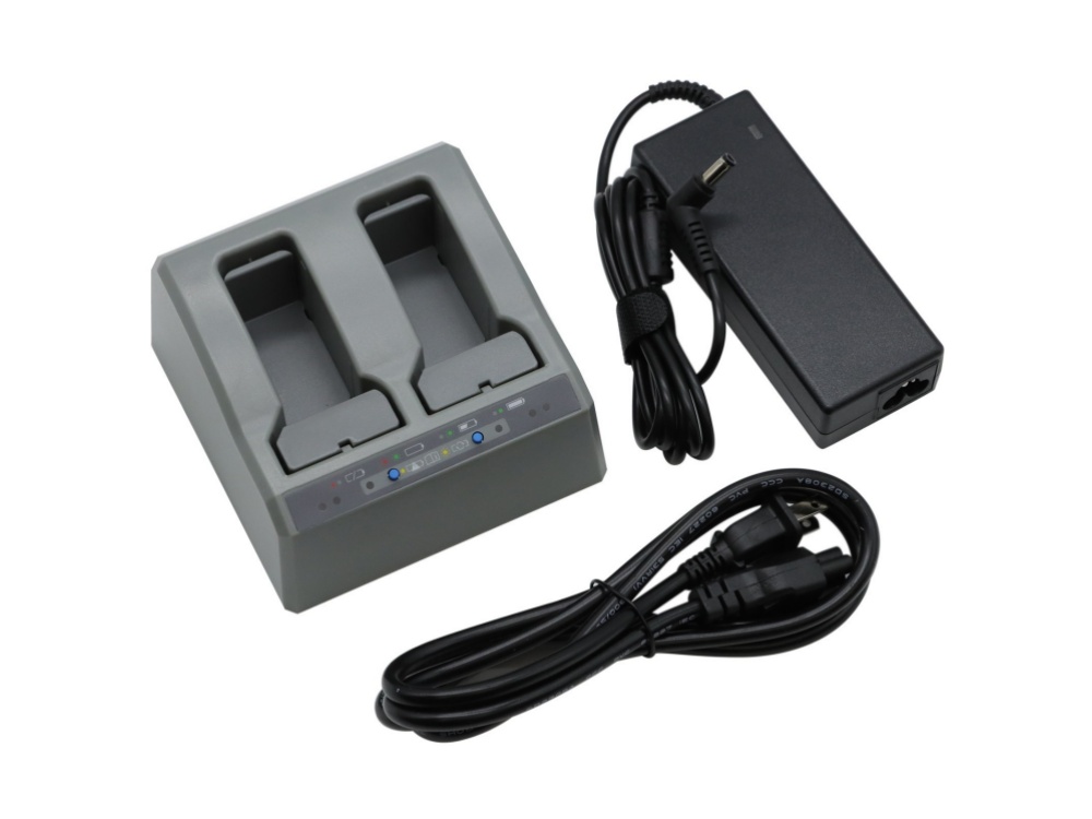 Charger_Dual_Battery_Slot Charger Trimble GPS GNSS Total Station S6 S8 R10 R6 R8