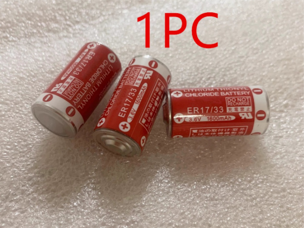 ER17-33-1S MAXELL ER17330 Backup PLC Industrial Control With solder tabs