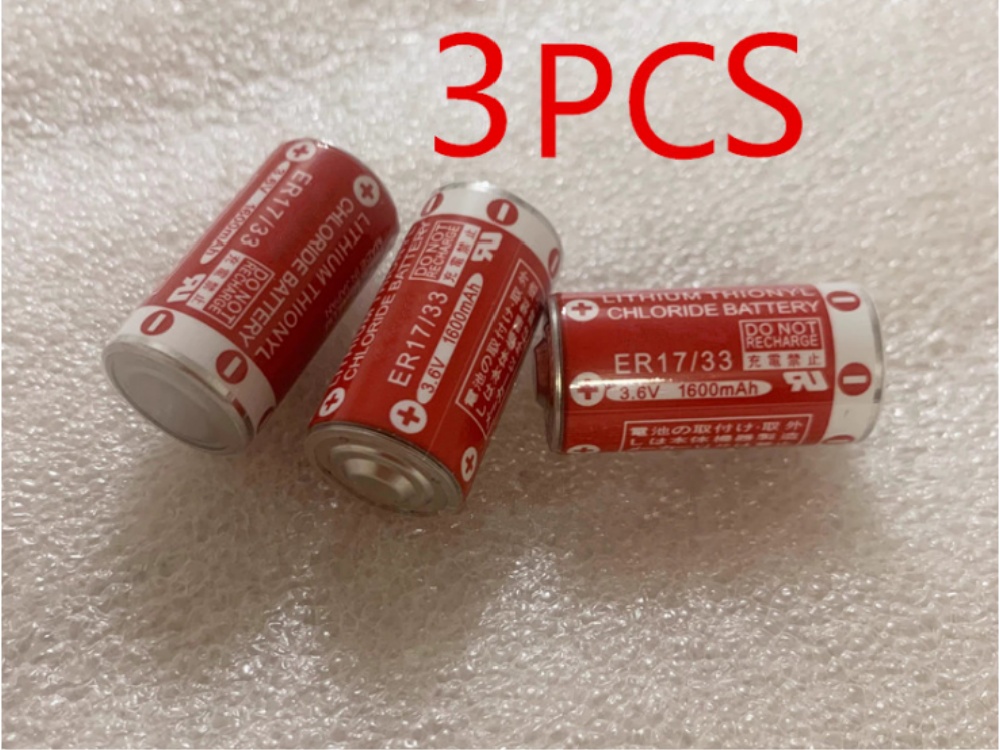 ER17-33-3S MAXELL ER17330 Backup PLC Industrial Control With solder tabs